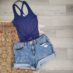 mahina • ribbed triangle cutout tank • E